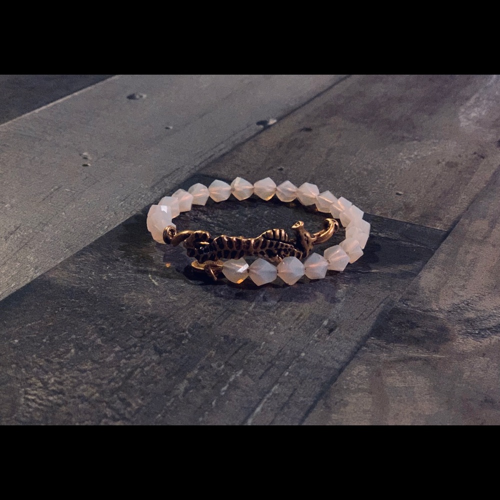 Alex and Ani Shore Seahorse Wrap Bracelet